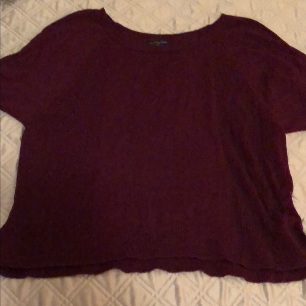 Dark purple/maroon sweater